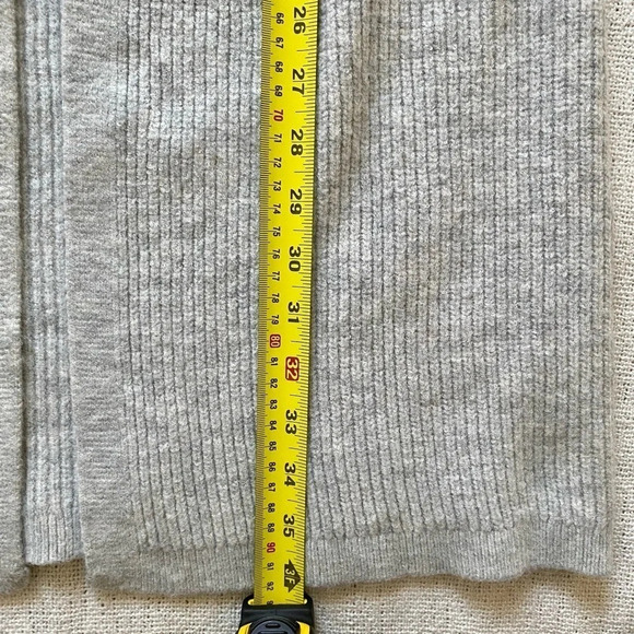 RW&Co Gray Long Duster Long Sleeve Open Cardigan size  M - Picture 6 of 7